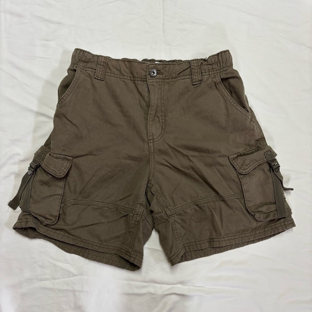 Bershka Olive Cargo Shorts Women’s Size Medium